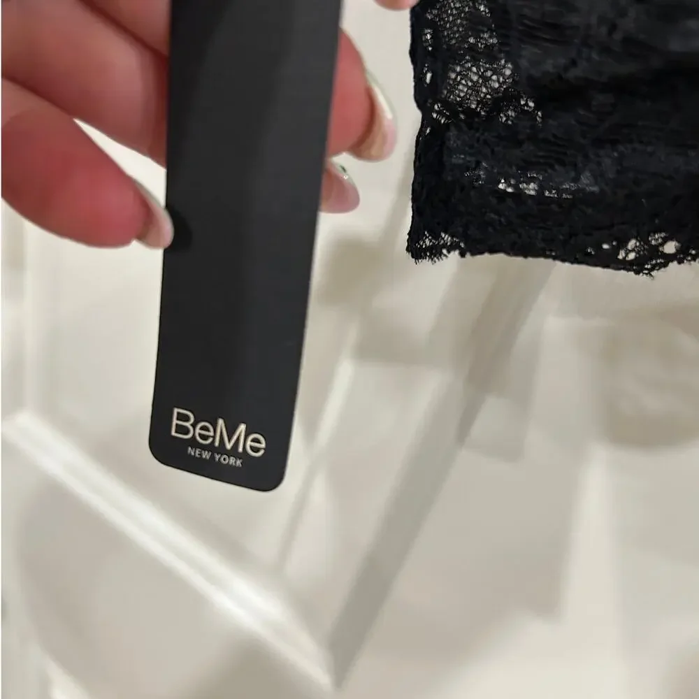 Be Me front closure bra 32D cross back adjustable straps new